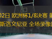 07月02日 欧洲杯1/8决赛 葡萄牙vs斯洛文尼亚 全场录像回放