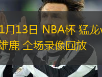 11月13日 NBA杯 猛龙vs雄鹿 全场录像回放